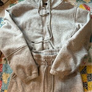Gray Kids Sweatpants